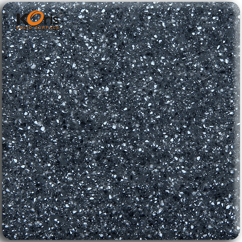 Hot Sale Pure Marble Color Solid Surface Koris Artificial Stone Solid Wall Coverings MA3305