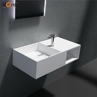 Acrylic Solid Surface Single Hole Sink WB2037