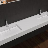 Acrylic Solid Surface Bathroom Wash Sinks WB20256-1800