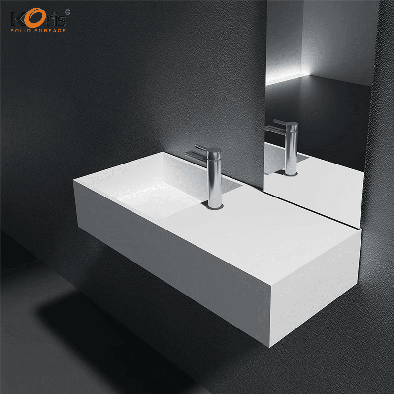 Hotel Pure Acrylic Bathroom Wash Sink WB2017