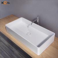 Solid Surface Acrylic Bathroom Sink WB2013 For Sale