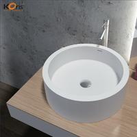 Acrylic Bathroom Wash Sink Solid Surface Toilet Basin WB2101