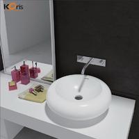 Acrylic Round Sink Bathroom Vanity WB2118