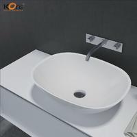 Bathroom Wash Sink Solid Surface Lavatory Basin Type WB2202