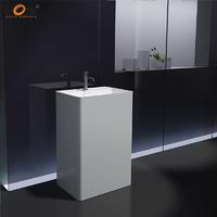Acrylic Solid Surface Bathroom Wash Hand Basin WB2022